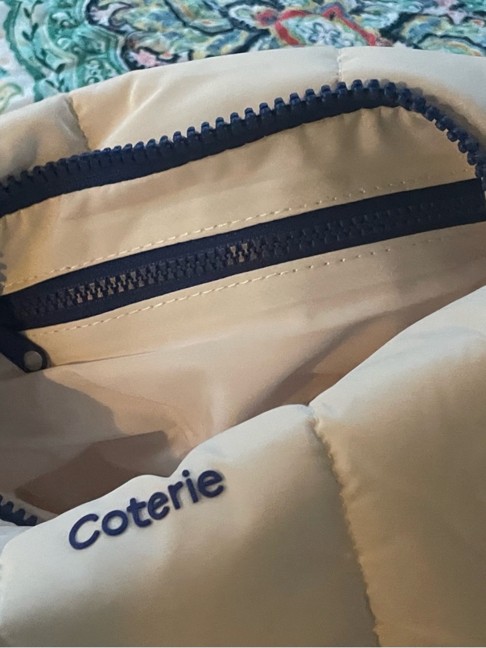 Coterie brand baby bag with Kids Plush Bunny - Picture 5 of 9